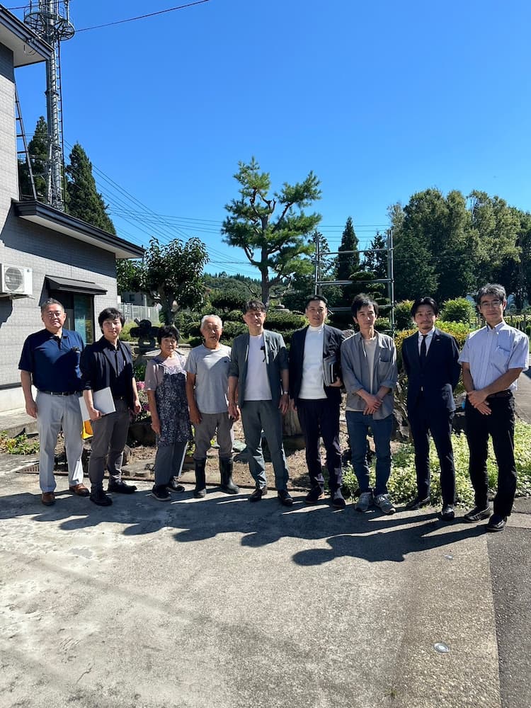 秋田県　横手市　現地視察